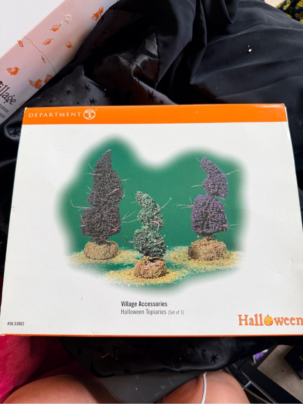 Department 56 Halloween Topiaries - retired